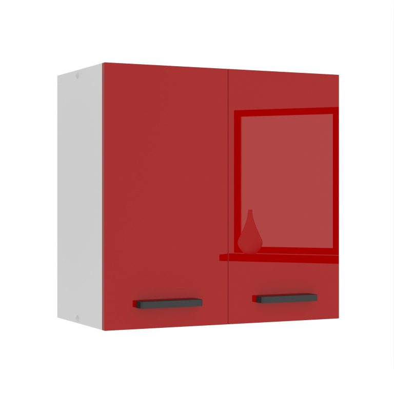 Belini Mobile da cucina Premium Versione completa superiore 60 cm rosso lucido Produttore INF SG2-60/0/WT/R/0/B1/PP
