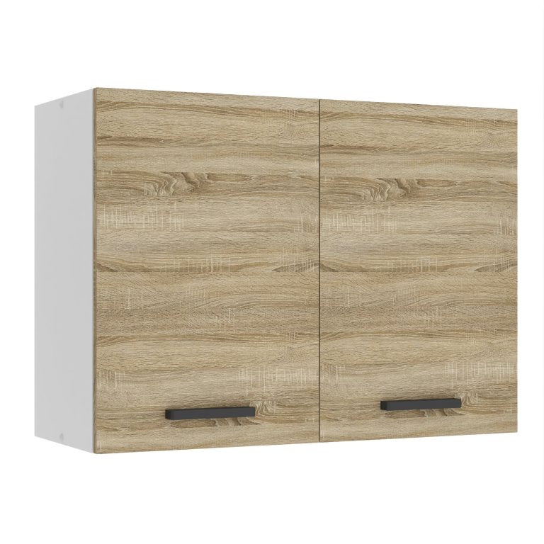 Belini Mobile da cucina Premium Versione completa superiore 80 cm rovere Sonoma Produttore TOR SG80/0/WT/DS/0/B1/PP
