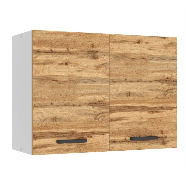 Belini Mobile da cucina Premium Versione completa superiore 80 cm rovere Wotan Produttore TOR SG80/0/WT/DW/0/B1/PP
