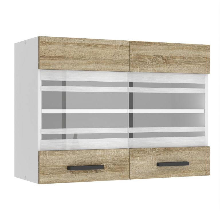 Mobile da cucina superiore 80 cm TOR SGW80/0/WT/DS/0/B1/PP