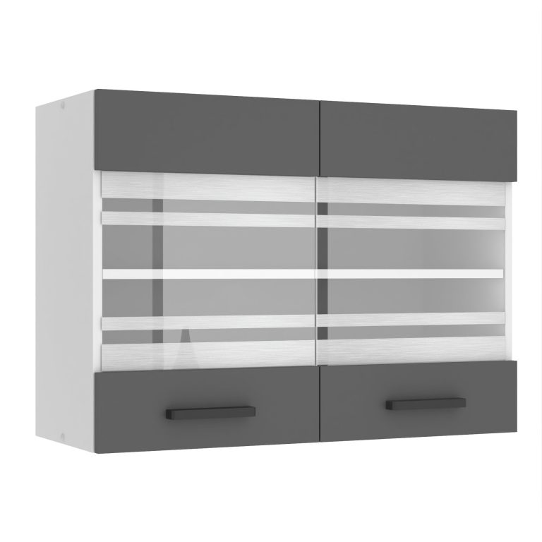Belini Mobile da cucina Premium Versione completa superiore 80 cm grigio opaco Produttore TOR SGW80/0/WT/SR/0/B1/PP
