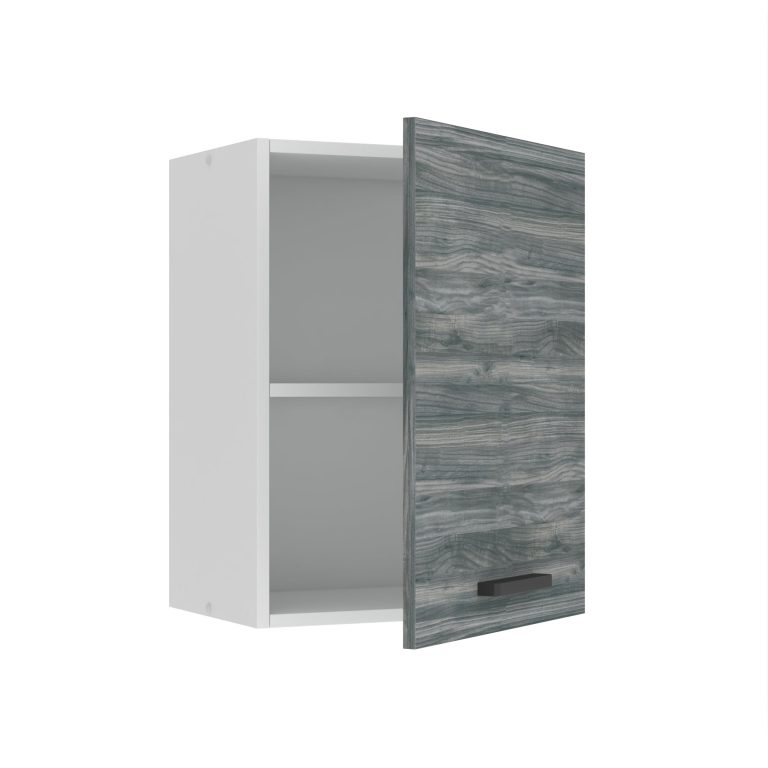 Belini Mobile da cucina Premium Versione completa superiore 45 cm Grigio Antracite Glamour Wood Produttore TOR SG45/0/WT/GW/0/B1/PP
