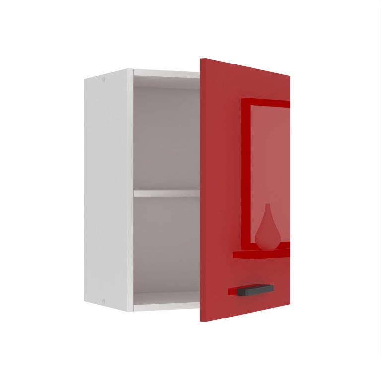 Belini Mobile da cucina Premium Versione completa superiore 45 cm rosso lucido Produttore INF SG45/0/WT/R/0/B1/PP