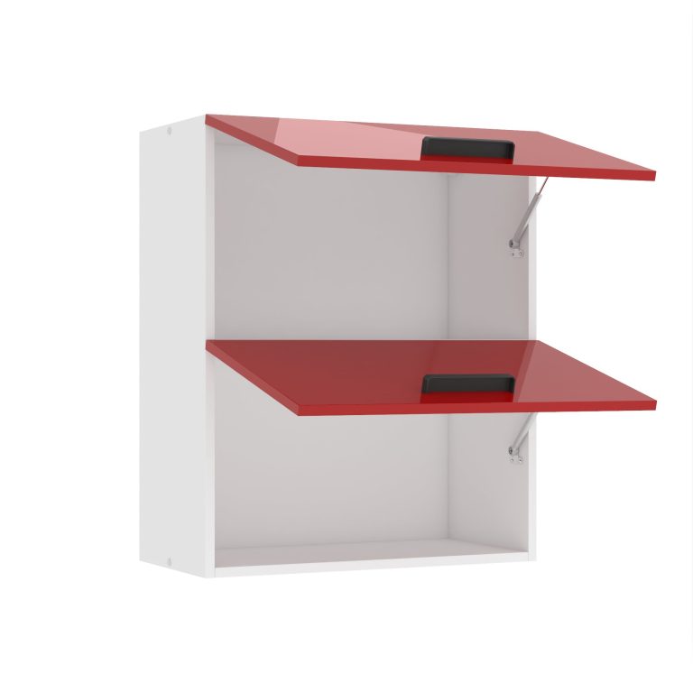  Belini Mobile da cucina Premium Versione completa superiore 60 cm rosso lucido Produttore INF SGP2-60/0/WT/R/0/B1/PP