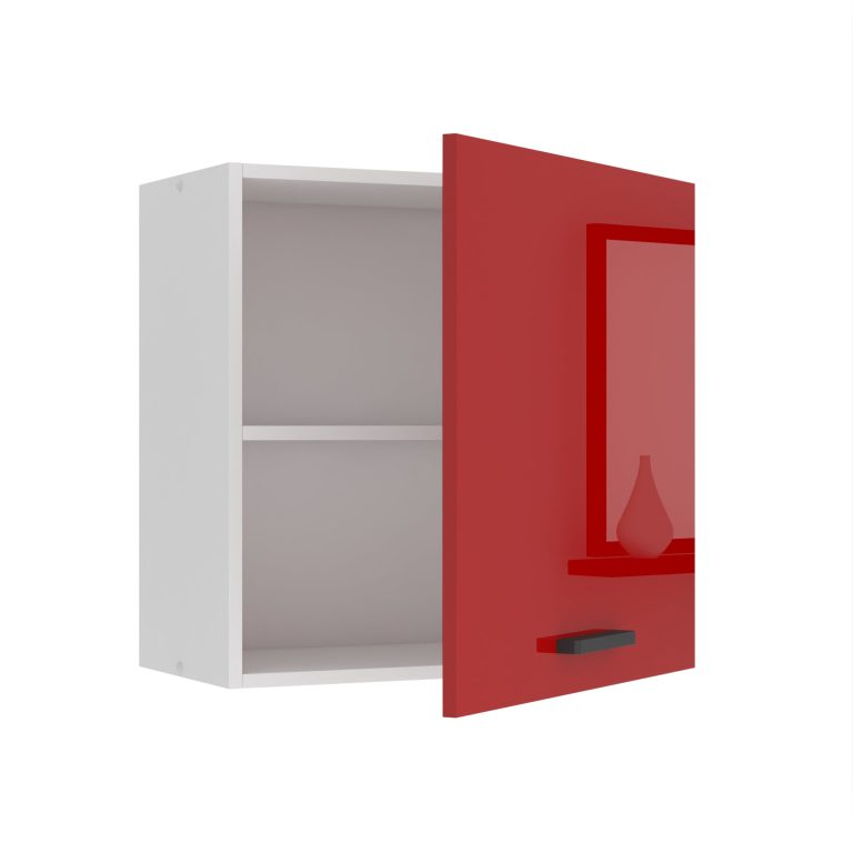 Belini Mobile da cucina Premium Versione completa superiore 60 cm rosso lucido Produttore INF SG60/0/WT/R/0/B1/PP