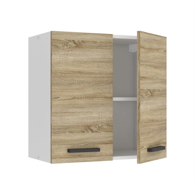 Belini Mobile da cucina Premium Versione completa superiore 60 cm rovere Sonoma Produttore TOR SG2-60/0/WT/DS/0/B1/PP