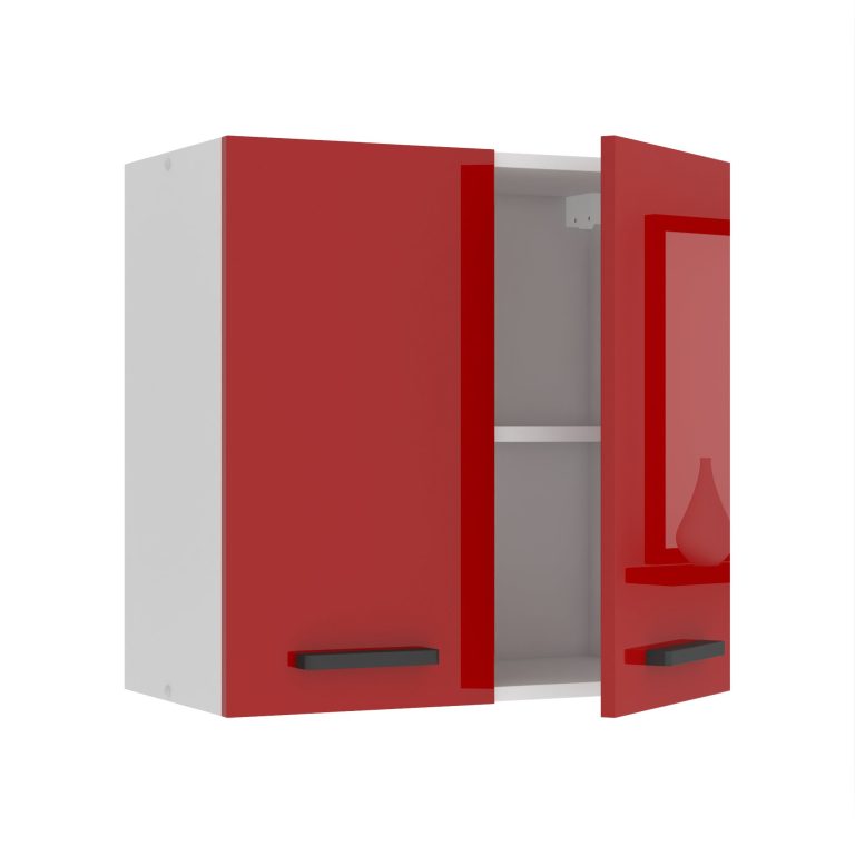 Belini Mobile da cucina Premium Versione completa superiore 60 cm rosso lucido Produttore INF SG2-60/0/WT/R/0/B1/PP
