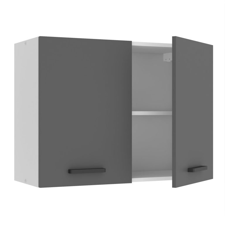 Belini Mobile da cucina Premium Versione completa superiore 80 cm grigio opaco Produttore TOR SG80/0/WT/SR/0/B1/PP

