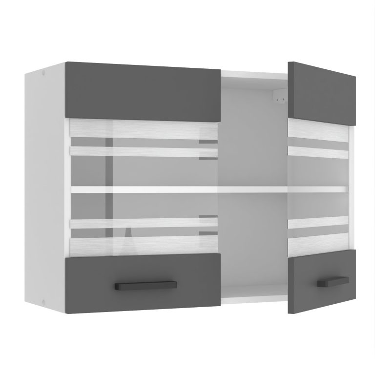 Belini Mobile da cucina Premium Versione completa superiore 80 cm grigio opaco Produttore TOR SGW80/0/WT/SR/0/B1/PP
