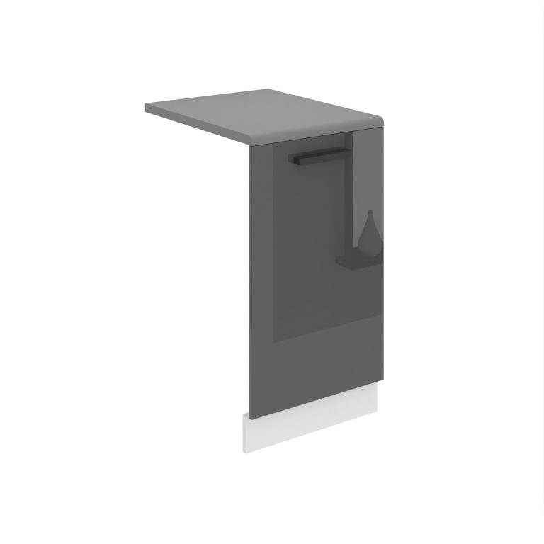 Belini pannello frontale inferiore Belini bianco opaco Premium Versione completa 45 cm grigio lucido con piano di lavoro Produttore INF PZ45/0/WT/S/B/B1/PP






