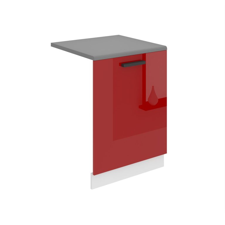 Belini pannello frontale inferiore Premium Versione completa 60 cm rosso lucido con piano di lavoro Produttore INF PZ60/0/WT/R/B/B1/PP





