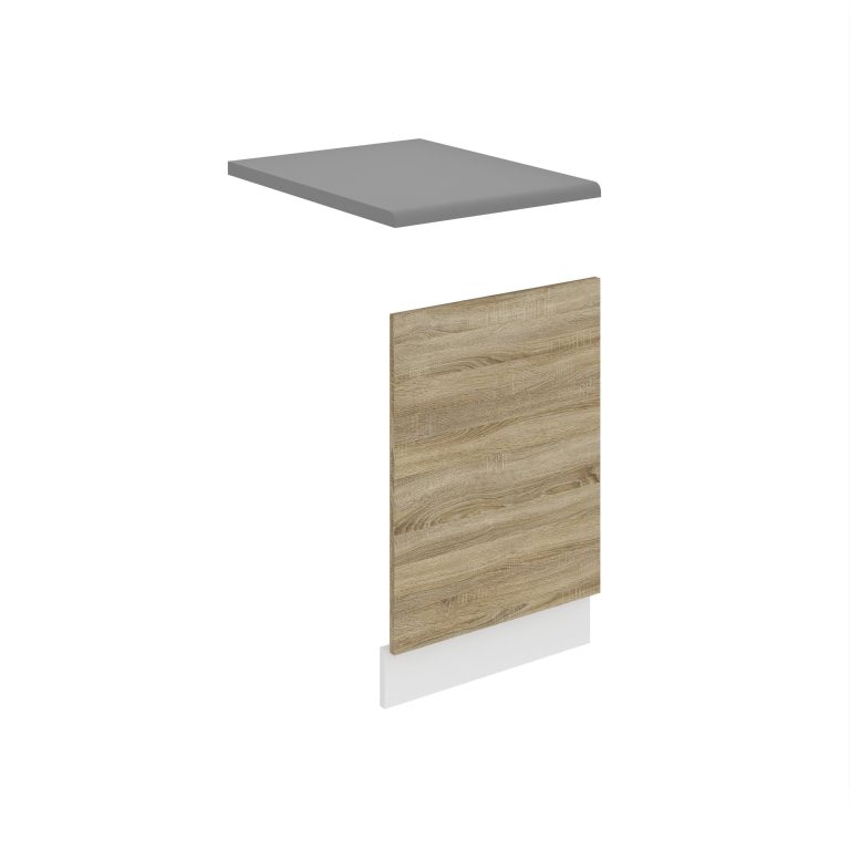 Belini pannello frontale parzialmente integrato per lavastoviglie Premium Versione completa 45 cm quercia Sonoma con piano di lavoro Produttore TOR PO45/0/WT/DS/B/B1/PP






