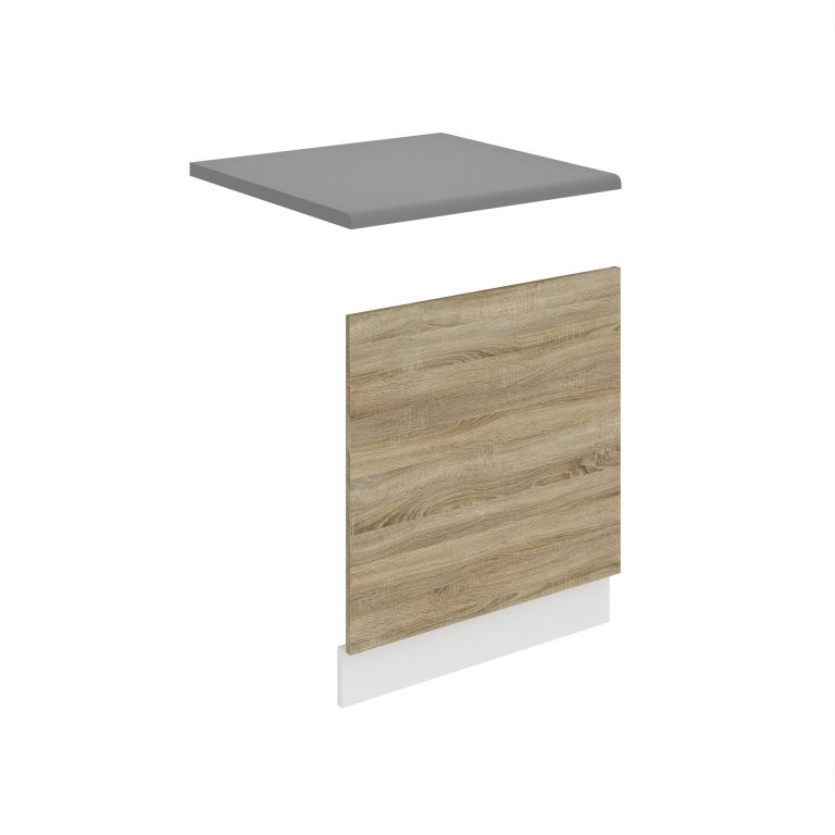 Belini pannello frontale parzialmente integrato per lavastoviglie Premium Versione completa 60 cm quercia Sonoma con piano di lavoro Produttore TOR PO60/0/WT/DS/B/B1/PP






