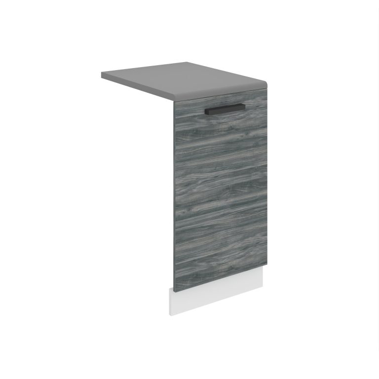 Belini pannello frontale inferiore Belini bianco opaco Premium Versione completa 45 cm grigio antracite glamour wood con piano di lavoro Produttore TOR PZ45/0/WT/GW/B/B1/PP






