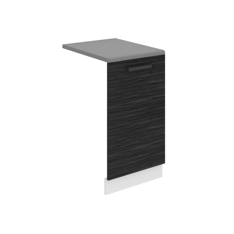 Belini pannello frontale inferiore Belini bianco opaco Premium Versione completa 45 cm ebano reale con piano di lavoro Produttore TOR PZ45/0/WT/HK/B/B1/PP






