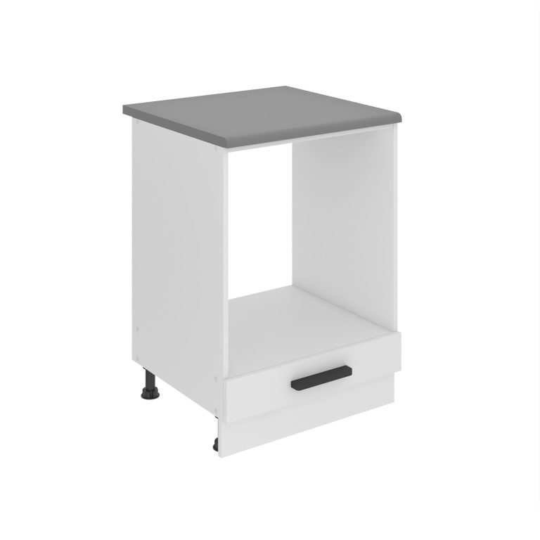 Belini Mobile basso da cucina per incasso del forno Premium Versione completa 60 cm bianco opaco con piano di lavoro Produttore TOR SDP60/0/WT/WT/B/B1/PP







