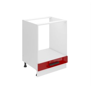 Belini Mobile per incasso forno Premium Version 60 cm rosso lucido senza piano di lavoro Produttore






