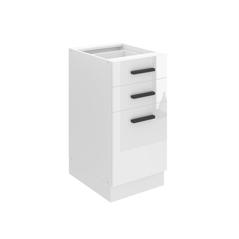 Belini Mobile base con cassetti Premium Versione completa 40 cm bianco lucido senza piano di lavoro Produttore  INF SDSZ40/0/WT/W/0/B1/PP







