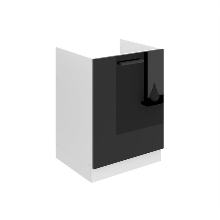 Belini  Mobile lavello Premium Full Version 60 cm in nero lucido senza piano di lavoro Produttore INF SDZ60/0/WT/B/0/B1/PP






