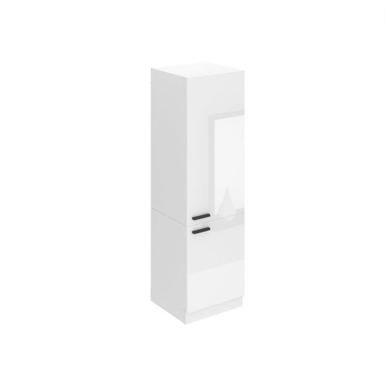 Belini Mobile alto da cucina per incasso del frigorifero Premium Versione completa 60 cm bianco lucido Produttore INF SSL60/0/WT/W/0/B1/PP






