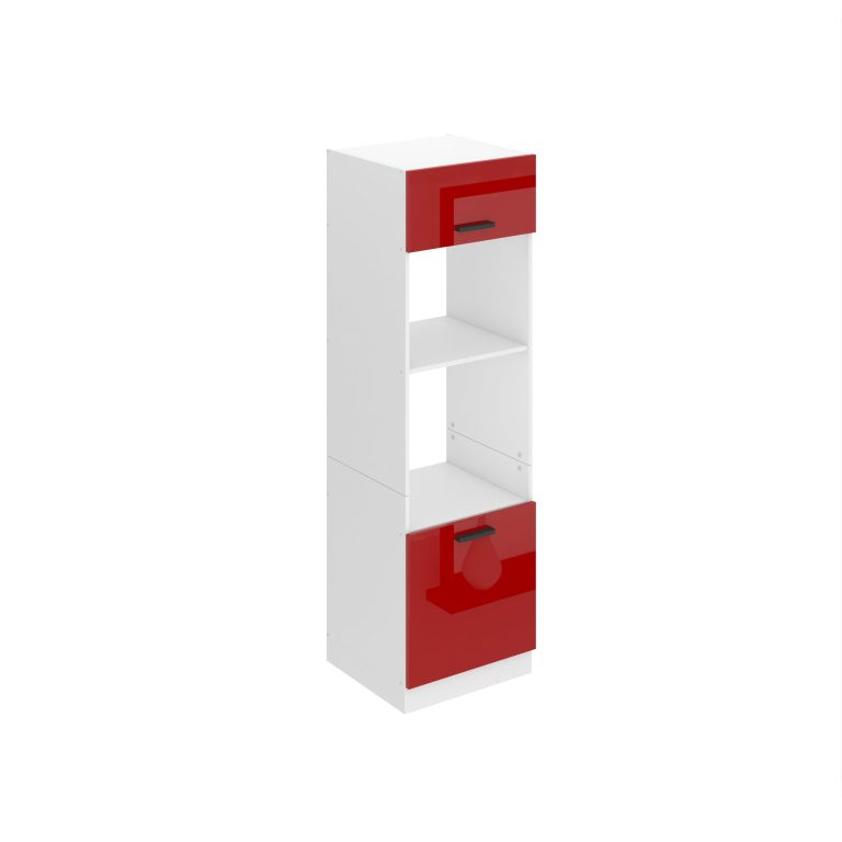 Belini Mobile alto da cucina per incasso del forno Premium Versione completa 60 cm rosso lucido Produttore INF SSP60/0/WT/R/0/B1/PP






