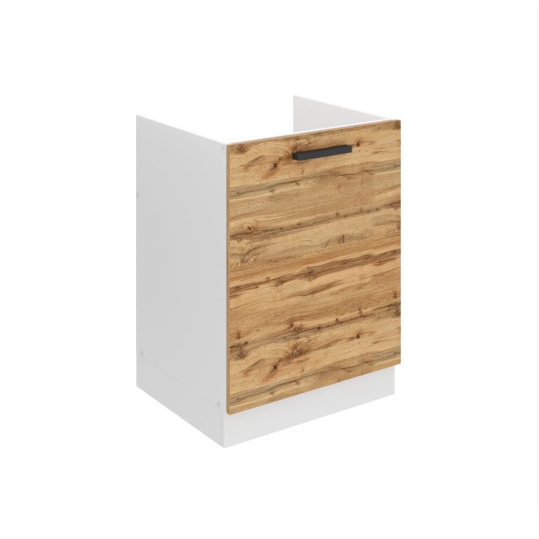 Belini Mobile lavello Premium Version 60 cm in rovere Wotan senza piano di lavoro Produttore TOR SDZ60/0/WT/DW/0/B1/PP







