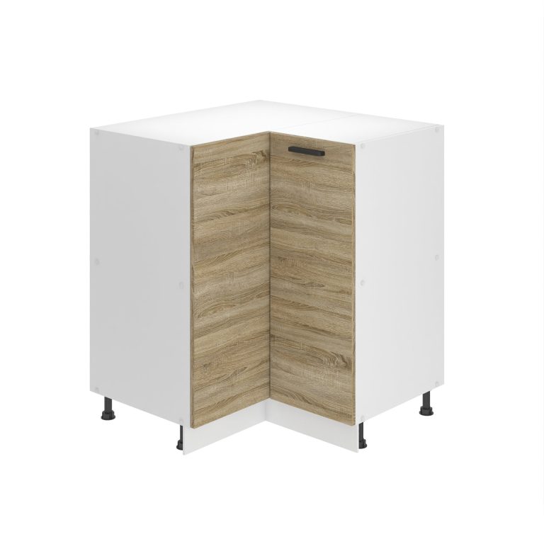 Mobile angolare da cucina 90 cm TOR SNP90/0/WT/DS/0/B1/PP