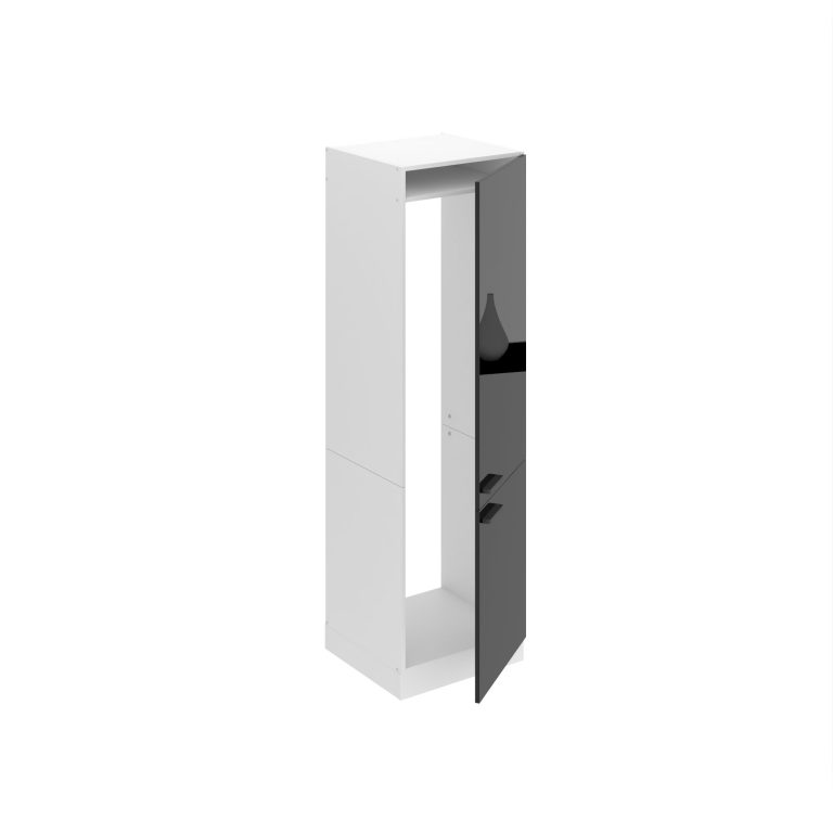 Belini Mobile alto da cucina per incasso del frigorifero Premium Versione completa 60 cm nero lucido Produttore INF SSL60/0/WT/B/0/B1/PP






