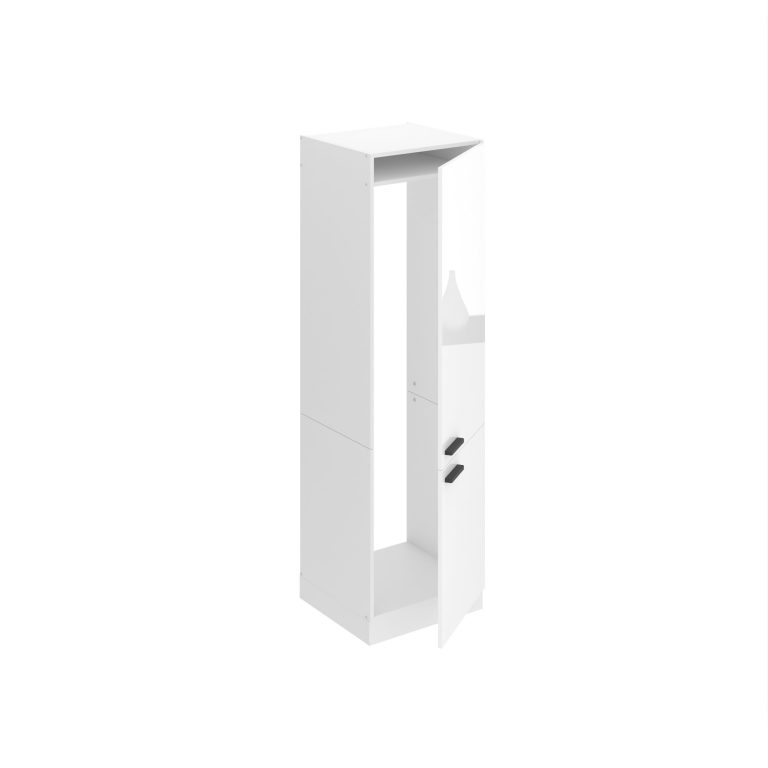 Belini Mobile alto da cucina per incasso del frigorifero Premium Versione completa 60 cm bianco lucido Produttore INF SSL60/0/WT/W/0/B1/PP






