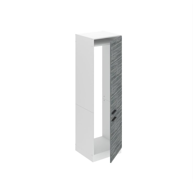 Belini Mobile alto da cucina per incasso del frigorifero Premium Versione completa 60 cm grigio antracite glamour wood Produttore TOR SSL60/0/WT/GW/0/B1/PP






