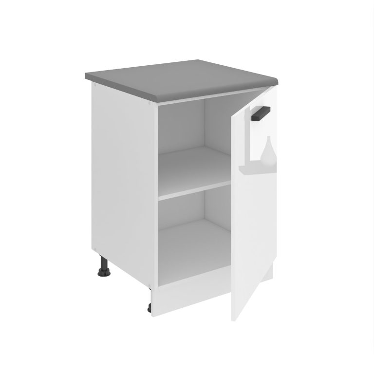Belini Mobile base Premium Full Version 60 cm in bianco lucido senza piano di lavoro Produttore INF SD60/0/WT/W/0/B1/PP






