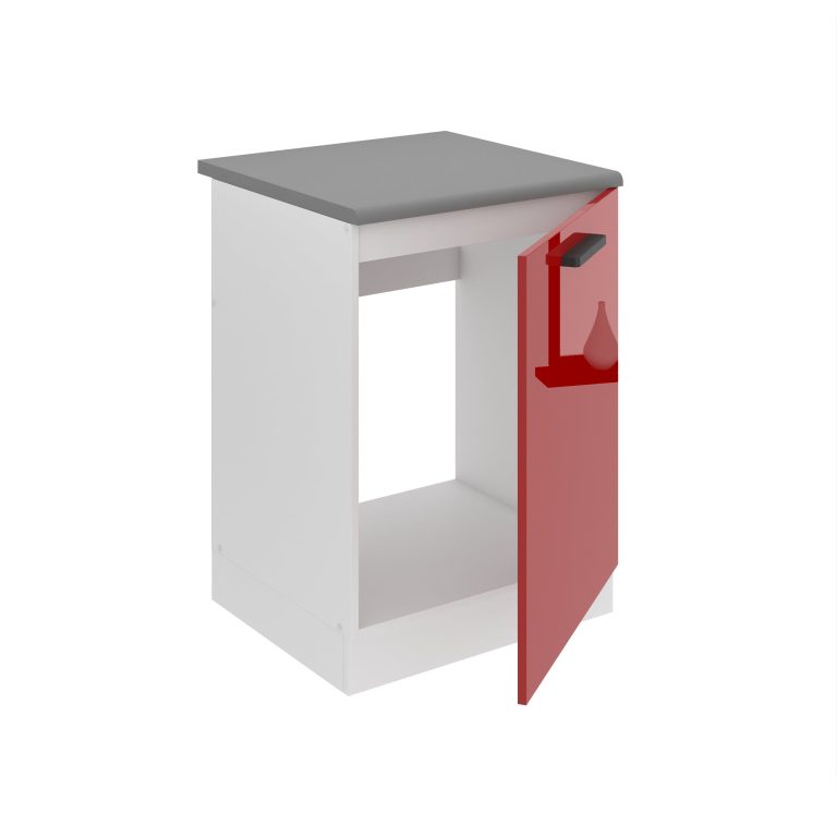 Belini Mobile lavello Premium Full Version 60 cm rosso lucido senza piano di lavoro Produttore INF SDZ60/0/WT/R/0/B1/PP






