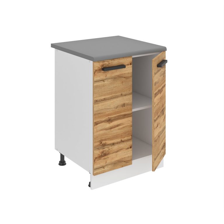 Belini Base Premium Versione completa 60 cm rovere Wotan senza piano di lavoro Produttore TOR SD2-60/0/WT/DW/0/B1/PP
