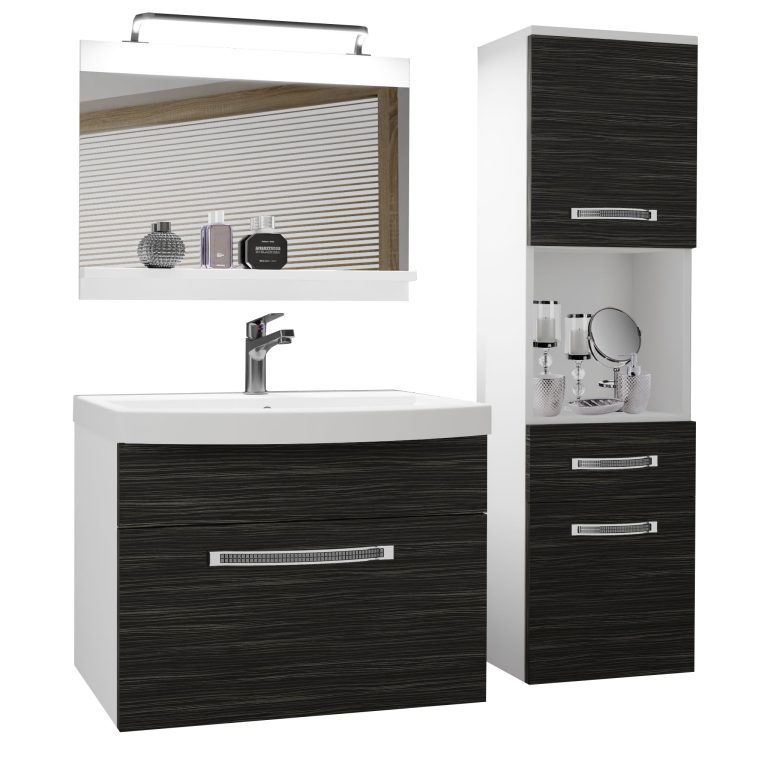 Mobili da bagno Belini Premium Glamour 40 GLA M 3/0/W/HK/0/MB/PP