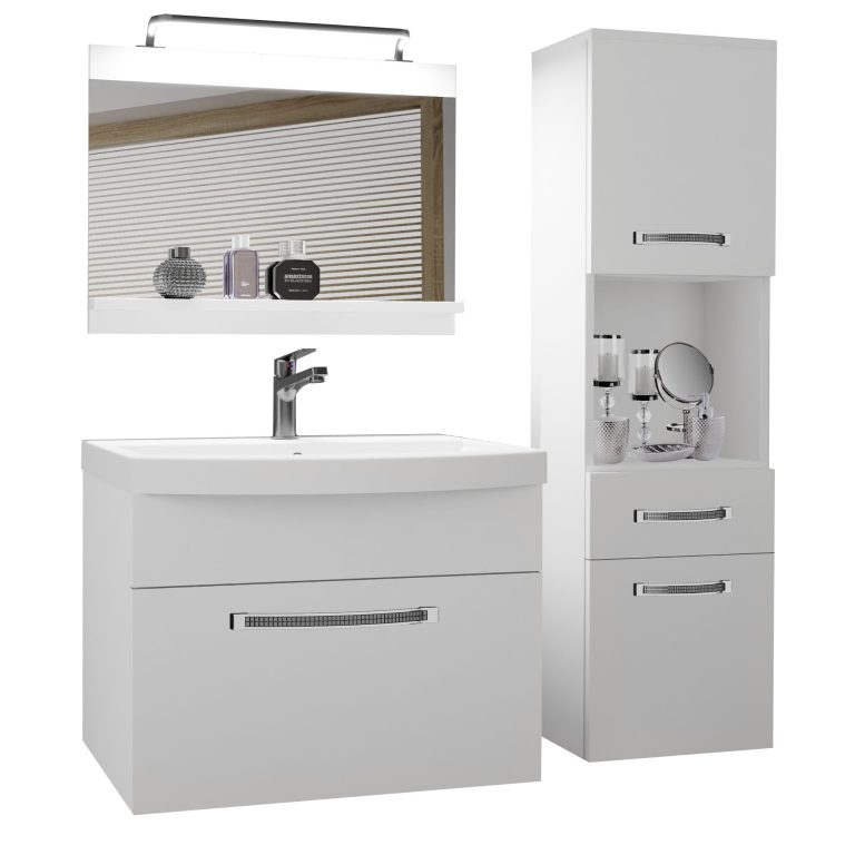 Mobili da bagno Belini Premium Glamour 39 GLA M 3/0/W/W/0/MB/PP