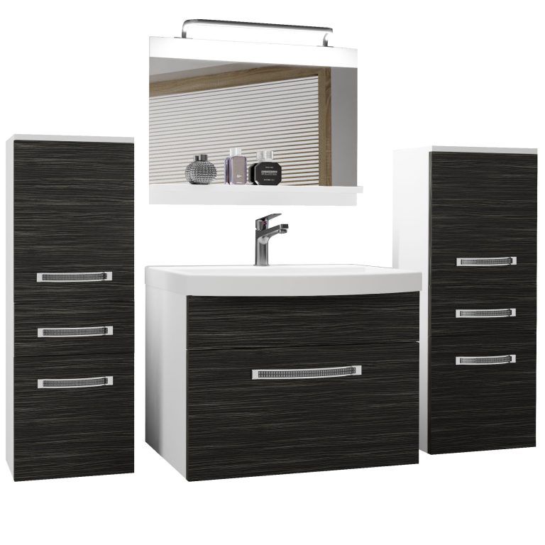 Mobili da bagno Belini Premium Glamour 59 GLA M 4/0/W/HK/0/MB/PP