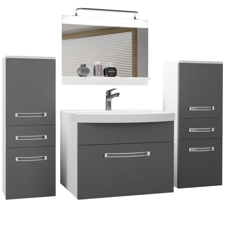 Mobili da bagno Belini Premium Glamour 60  GLA M 4/0/W/SR/0/MB/PP