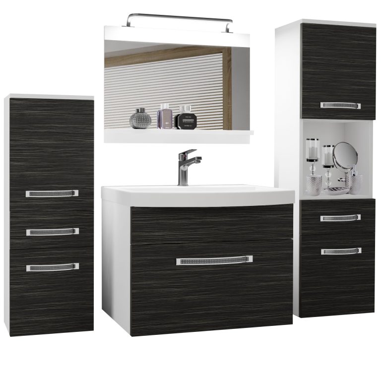 Mobili da bagno Belini Premium Glamour 78 GLA M 5/0/W/HK/0/MB/PP