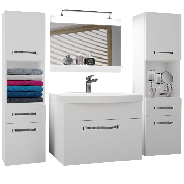 Mobili da bagno Belini Premium Glamour 96 GLA M 6/0/W/W/0/MB/PP