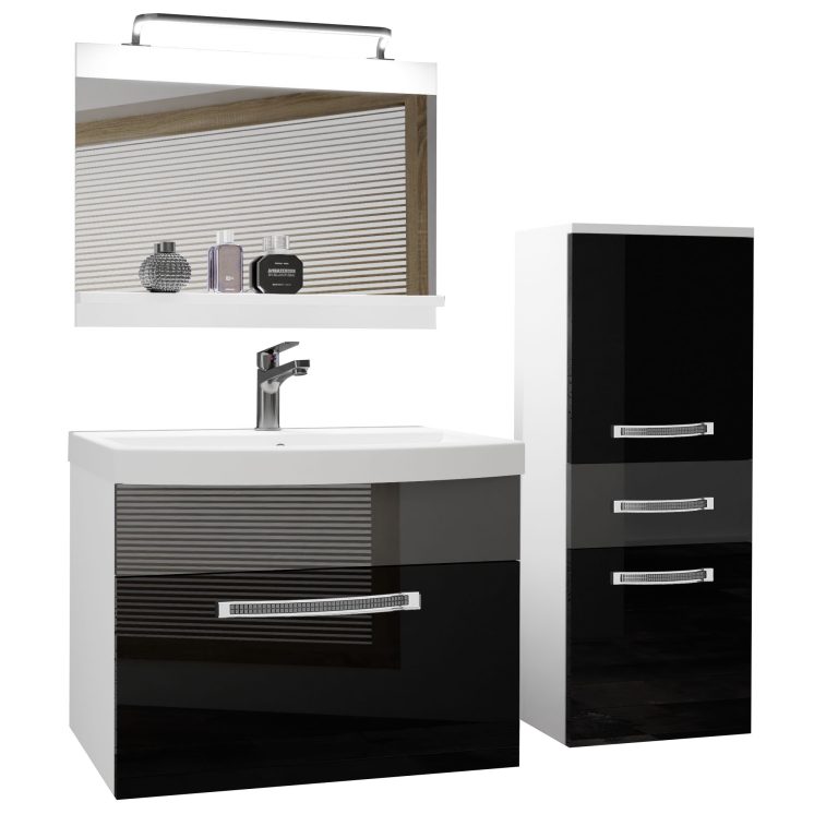 Mobili da bagno Belini Premium Glamour 30 GLA P 2/0/W/BS/0/MB/PP
