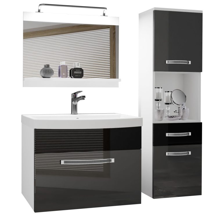 Mobili da bagno Belini Premium Glamour 50 GLA P 3/0/W/SB/0/MB/PP