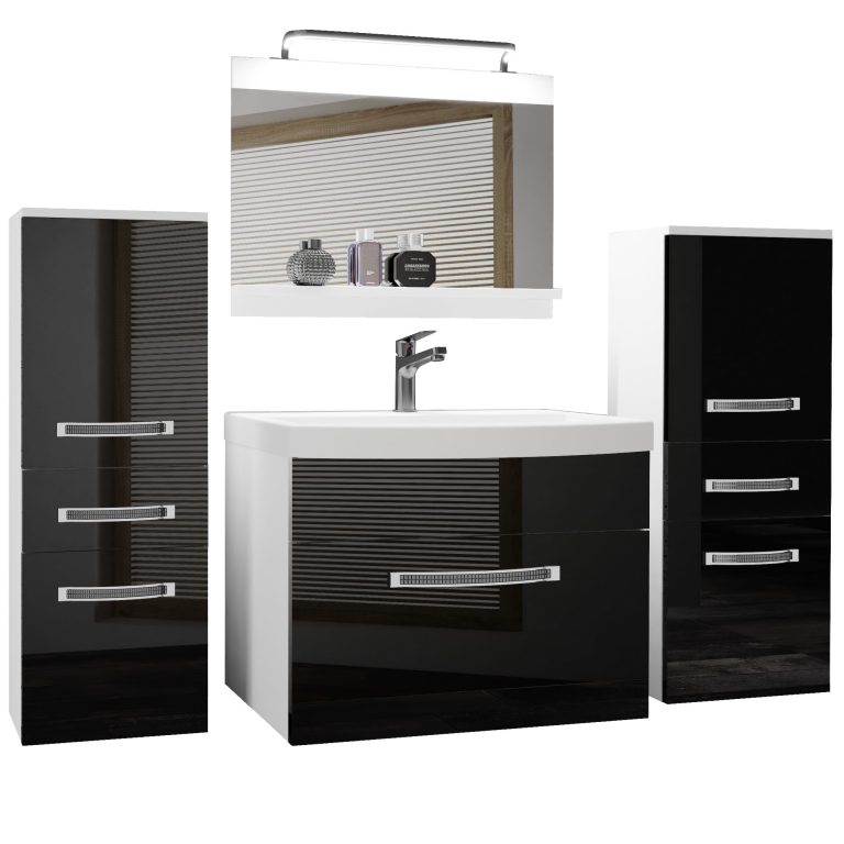 Mobili da bagno Belini Premium Glamour 63 GLA P 4/0/W/B/0/MB/PP