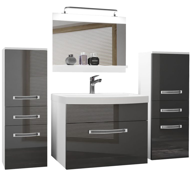 Mobili da bagno Belini Premium Glamour 64  GLA P 4/0/W/S/0/MB/PP
