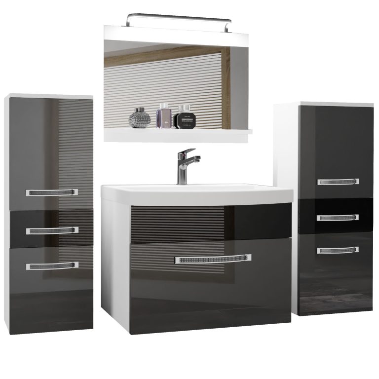 Mobili da bagno Belini Premium Glamour 69 GLA P 4/0/W/SB/0/MB/PP