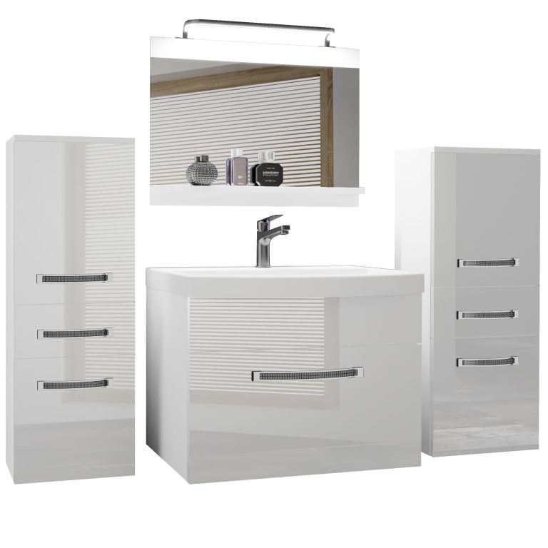 Mobili da bagno Belini Premium Glamour 62 GLA P 4/0/W/W/0/MB/PP