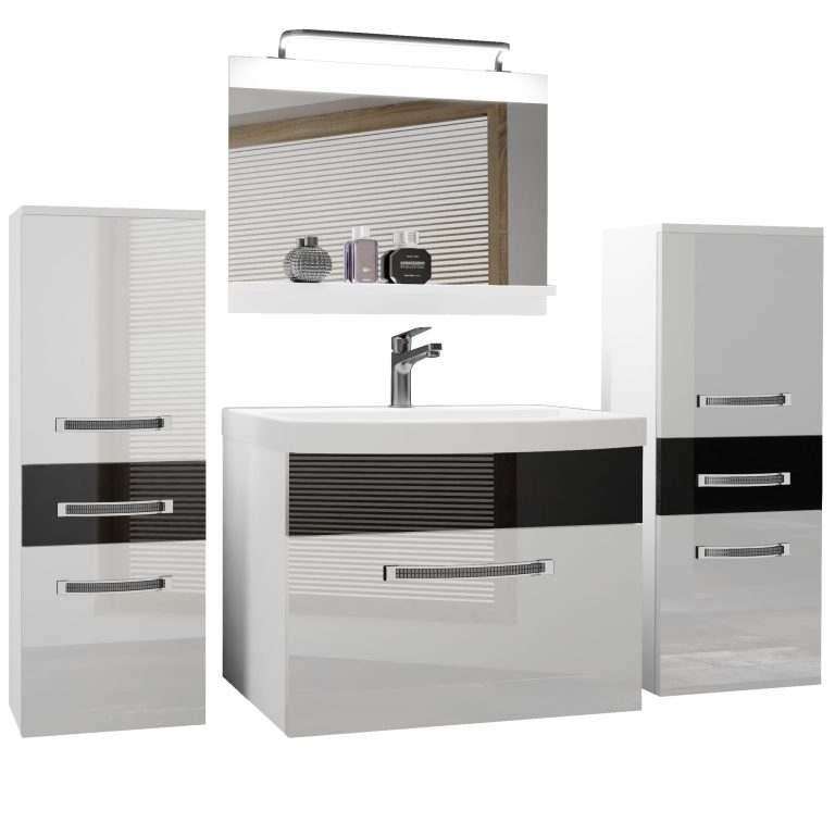 Mobili da bagno Belini Premium Glamour 65 GLA P 4/0/W/WB/0/MB/PP