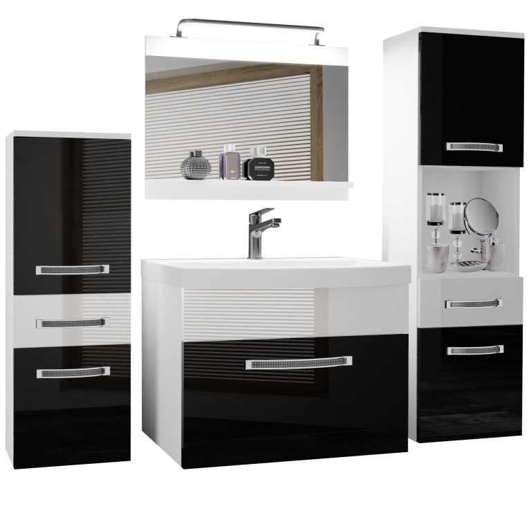 Mobili da bagno Belini Premium Glamour 86 GLA P 5/0/W/BW/0/MB/PP