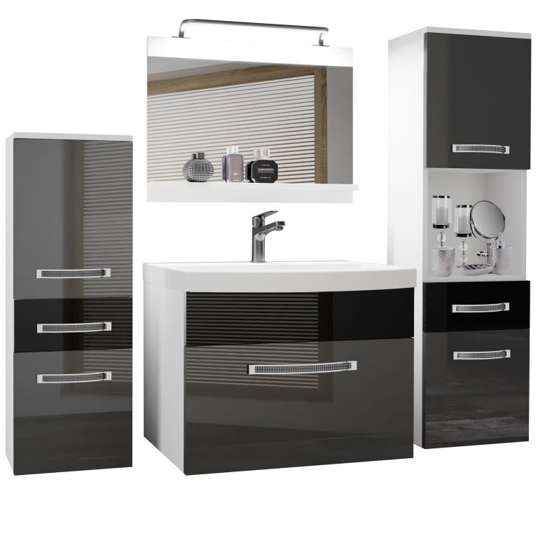 Mobili da bagno Belini Premium Glamour 88 GLA P 5/0/W/SB/0/MB/PP