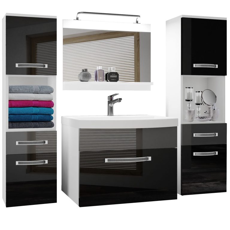 Mobili da bagno Belini Premium Glamour 106 GLA P 6/0/W/BS/0/MB/PP