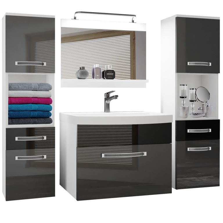 Mobili da bagno Belini Premium Glamour 107 GLA P 6/0/W/SB/0/MB/PP